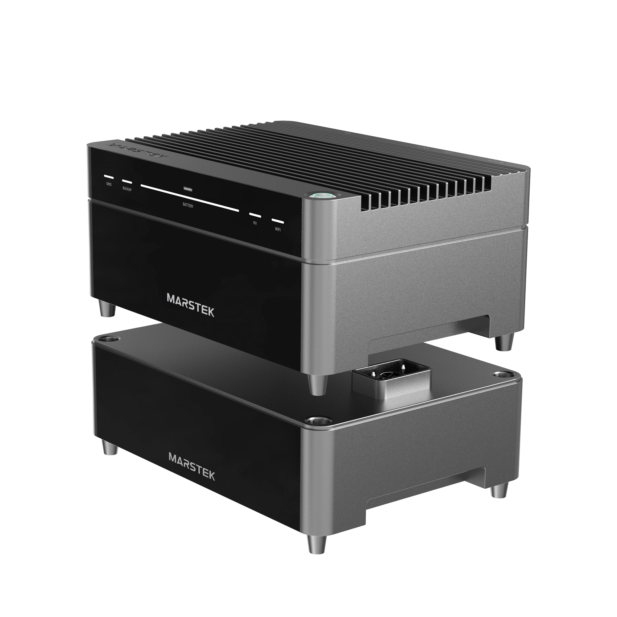 Marstek Venus A Solarspeicher 2120 Wh, Stromspeicher 4MPPT Solareingänge bis zu 2,4kW, Plug & Play Speicherlösung für Balkonkraftwerk & PV-Anlage, Erweiterbar