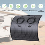 Flexibles 240W Monokristall-Solarmodul für nachhaltige Energieversorgung