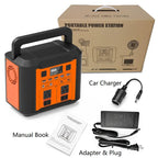 300W 80000mAh Lithium Battery Pack Outdoor Solar Rechargeable Mobile Power Banks Supply Portable Power Stations