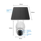 Tuya WLAN Solar IP PTZ CCTV Kamera mit Solar