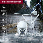 Tuya WLAN Solar IP PTZ CCTV Kamera