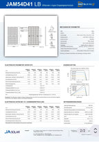 Solarmodul Ja Solar 450W Bifazial Glas-Glas Full Black