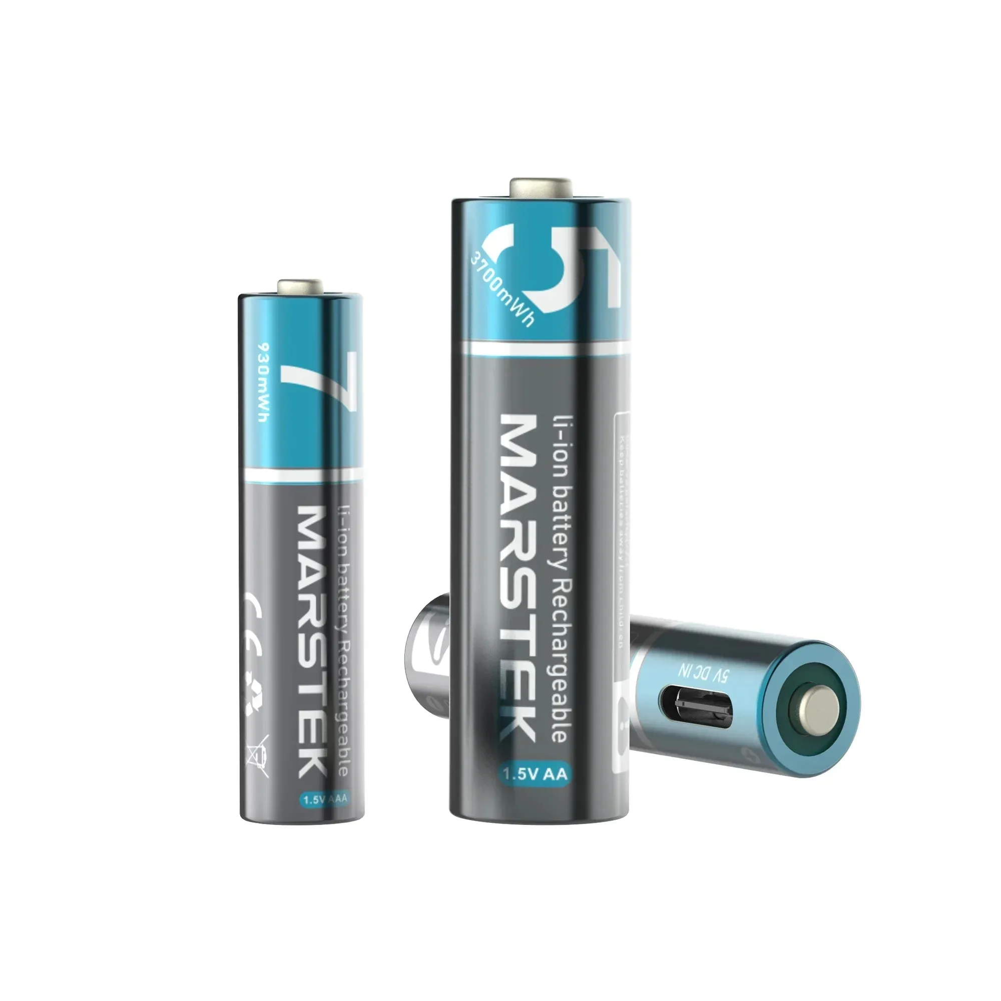 Marstek Rechargeable Li-Ion Battery with USB-C