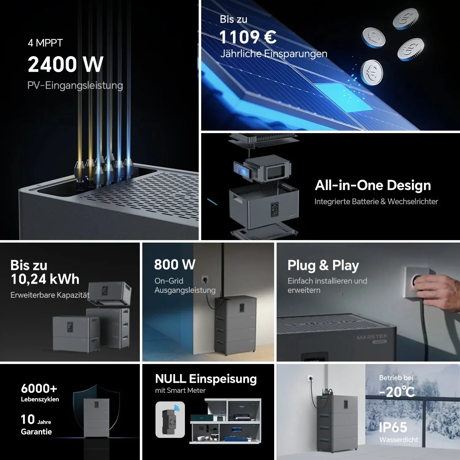 Marstek Jupiter C Plus All-in-One Plug-in Battery