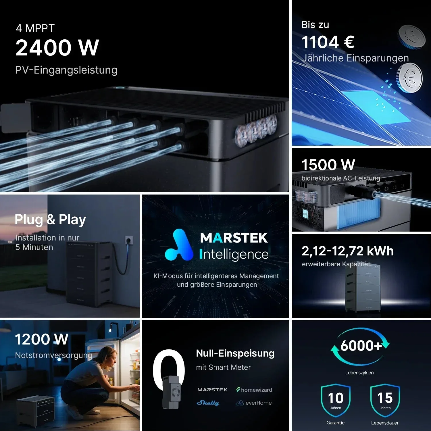 Marstek Venus A All-in-One Plug-in Battery